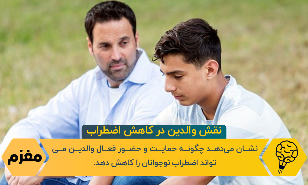 نشق والدین در کاهش اضطراب