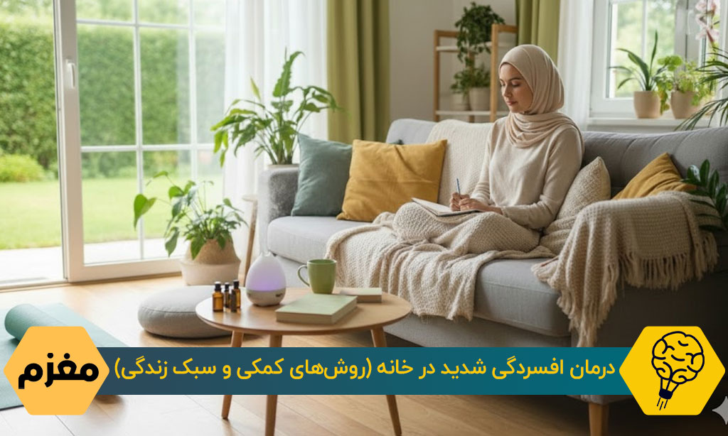 درمان افسردگی شدید در خانه (روش‌های کمکی و سبک زندگی)